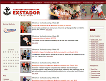 Tablet Screenshot of exstador.nl